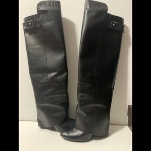 Enzo Angiolini Size 7.5 Black Damus Boot